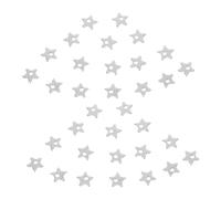 NUOBESTY 100 Pezzi Ciondoli Stella Acciaio Inossidabile da Pendenti Cinque Punte per Creazioni Collane e Bracciali Accessori Fai da Te Versatili e Facili da Abbinare