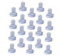 NUOBESTY 100 Pezzi Di Fermaporta Protezioni Da Parete Paracolpi Per Ante Di Armadi Particelle Di Gomma Antiurto Paracolpi Morbidi Per Mobili