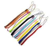 NUOBESTY 100 Pezzi Nylon Wrist Lanyard Short Lost Keychain Strap For Camera And Accessories Strong And Lightweight Random Colors Colore Casuale