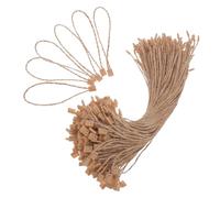 NUOBESTY 1000 Pezzi Cordini per Cartellini con Chiusura a Scatto Stringhe per Etichette Abbigliamento Robuste e Facili da Fissare per Negozi Fai da Te e Gestione Inventario