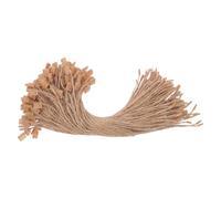 NUOBESTY 1000 Pezzi Fermagli con Chiusura a Scatto per Etichette di Abbigliamento, Cordini Resistenti per Cartellini di Vestiti, Scarpe e Bagagli, Accessori Fai da Te per