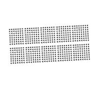 NUOBESTY 10foglio Adesivi Gemme Forma Cuore per e Corpo Adesivi Autoadesivi per Gemme Nere in Acrilico Decorazioni per Matrimoni e Lavoretti Artigianali