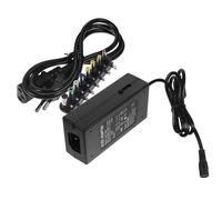 NUOBESTY 10pezzi Adattatore Caricabatterie per Laptop Alimentatore per Notebook Regolabile Corpo Principale e Spine Adattatori Compatibile Molte Laptop