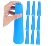 NUOBESTY 10pezzi Tubi Avvolgimento in Plastica per Filo da Ricamo Strumenti per Cucire e Macchine Avvolgibili Design Salvaspazio e Resistenza all Usura per Produzione Tessile Efficiente