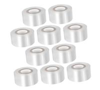 NUOBESTY 10rotoli Nastro per Innesto in PE Trasparente per Innesto di Alberi da Frutto Pellicola Estensibile per Riparazione Radici e Avvolgimento Rami