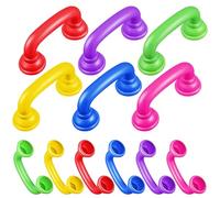 NUOBESTY 12 Telefoni Whisper per Bambini, Telefoni di Lettura in Plastica, Giocattolo per Logopedia, Sussurri Colorati per Uso in Classe E a Casa