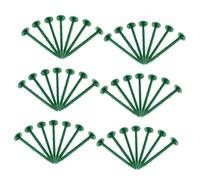 NUOBESTY 150 Pezzi Picchetti per Giardino in Plastica Verde Chiodi da per Bordure Aiuole e Telo Pacciamatura Fissaggio Stabile per Paesaggistica e Aree Esterne