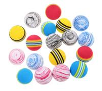 NUOBESTY 18 Pollici Palline Interattive per Cani in Eva, 1,65 Pollici, Set | Gioco Silenzioso e Resistente, Leggero da Portare in Viaggio, per Cuccioli e Cani Durante le Uscite Colore Casuale