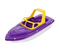 NUOBESTY 1Pc Motoscafo Di Plastica Barca Giocattolo Giocattoli Da Bagno Motoscafo Di Plastica Giocattolo Acqua Per Bambini Che Gioca Giocattolo Per Bambini Spiaggia Di Sabbia Giocattoli