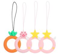 NUOBESTY 1Set Cordino Per Telefono Con Stile Casual e Compatibile Con Cellulari Colori Misti Rosa Rosso