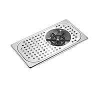 NUOBESTY 1Set Lavello Inossidabile Con Spruzzatore Per Tazze e Bottiglie Lavabicchieri Skid e Resistente e Ristoranti