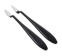 NUOBESTY 1set Spatole Per Schizzi Professionali Kit Di Raschietti Per Artistica e Dettagli Strumenti Per Disegno Con Teste Sfumino Materiale Durevole e Resistente Per Artisti e Studenti