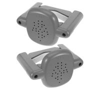 NUOBESTY 2 Pezzi Adattatore Base per Ringhiera e Cancello in Plastico per Scale Interne ed Esterne con Montaggio Facile e Precisione per Sicurezza Domestica