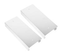 NUOBESTY 2 Pezzi Appendiabiti Contenitori cucina buchi vasetti di budino con coperchi muratore ripiano per barattoli di barattolo di spezie sospeso portaspezie Metallo
