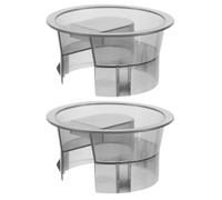 NUOBESTY 2 Pezzi Coperchi per Brocca D’Acqua e Caraffa per Succhi Coperchio in Plastica Antipolvere Design Antigoccia Adatti per Uso Domestico e Feste