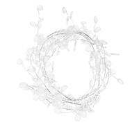 NUOBESTY 2 Pezzi Crystal Pendant String Teardrop Garland for Wedding And Party Decoration Versatile Wire Beads for DIY Craft And Jewelry Making