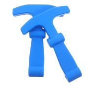 NUOBESTY 2 pezzi di chiusura per porta del frigorifero: cinturino in gomma con impugnatura a T - chiusura di ricambio universale per congelatore, campeggio, pesca, accessori per frigoriferi da esterno