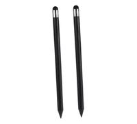 NUOBESTY 2 Pezzi Stilo Tablet Penna Per La Scrittura Dello Schermo Conveniente Precisione Scrivere Capacitivo Accessorio Per Cellulare Touch Screen Accessori Telefonici Casa Plastica Black