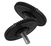 NUOBESTY 2 Pezzi Tappetini Antiscivolo Livellanti per Tapis e Mobili Supporto Pesante Ammortizzatori per Attrezzature Fitness e Set