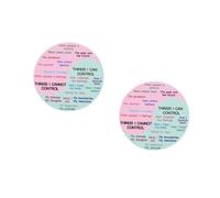 NUOBESTY 2 Pz adesivo decorativo congelatore targhette adesive scuola stickers scuola adesivi adesivo ruota delle ruota delle sensazioni decalcomania del grafico delle