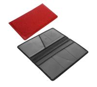 NUOBESTY 2 Pz set di polizze di assicurazione auto porta tessera assicurativa per auto titolare della targa automobilistica per le donne portadocumenti auto Custodia documenti auto