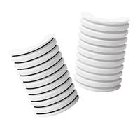 NUOBESTY 2 Scatole di Autoadesive per di Eyeliner Adesive Trasparenti e Nere Gomma Resinosa Resistente a Sudore e Acqua per Applicazione Rapida e Quotidiano