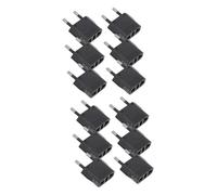 NUOBESTY 2 Set Adattatori Per Convertitore Usa Eu Compatto Per Vacanze 6 Pezzi*2