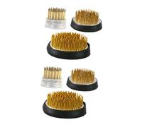 NUOBESTY 2 Set Base per Composizione Floreale Giapponese Chiaro Scaffale per Piante Portafiori Fito Pianta Supporto per La Fissazione di Fiori Spilla per Composizione Floreale 3 Pezzi * 2