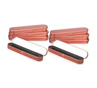 NUOBESTY 2 Set Custodia Per Penna A Sfera Scatole Da The Confezione Astuccio Penna Scatole Per Penne Divisori Per Cassetti Astuccio Rigido Portamatite D'oro Spugna 4 Pezzi * 2