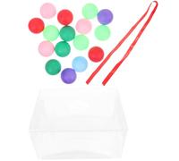 NUOBESTY 2 Set di Accessori per Giochi con Palline da Pong - Twerk Pong Strap Shake Box Giochi per Feste per Adulti per Feste Ed Eventi