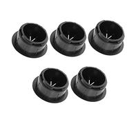 NUOBESTY 2 Set Frizione Da Scrivania Bianco Piastra Del Foro Della Porta Scrivanie Passacavi A Parete Per Cavi Passacavo Foro Scrivania Gomma Da Cancellare Black 5 Pezzi*2