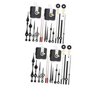 NUOBESTY 2 Set Guarda Il Set Ticchettio Orologio d'Argento Rete Elettrica Semplice per Piccolo Orologio Digitale con Ampio Display Moderno Kit Orologio Scheletro retrò Plastica