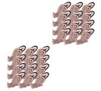 NUOBESTY 2 Set Naturale Protezione Ambientale Laurea Design Fatto A Mano Fai da Te Fagiano Fai da Te Acchiappasogni Accessori 50 Pezzi Fascia per con Clip Fai da 50 Pezzi * 2