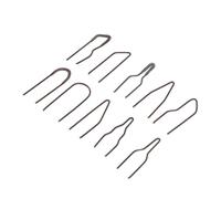 NUOBESTY 2 Set Penna A Filamento Riscaldante Catena Spettacolo Punteggio Intaglio Legno Scultura Legno Punte A Filo per Pirografia Punte per Macchina Pirografia Filo Riscaldante 10 Pezzi*2