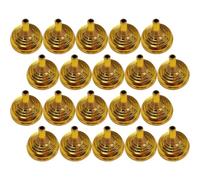 NUOBESTY 20 pezzi Base per Bandiera da Tavolo Supporto Fisso Resistente e Lucido Adatto per Ufficio e Riunioni con Struttura Semplice e Materiale Durevole