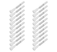 NUOBESTY 20 Pezzi Fermo per Zanzariera a Molla in Metallo, Perno di Chiusura Regolabile per Finestre, Raccordi di Fissaggio per Parti di Ricambio Zanzariere Casa e Hotel