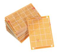 NUOBESTY 20 pezzi Pcb Board in Resina per Elettronica Fai da Te Circuiti Saldabili e Prototipi Sperimentali Portatile e Durevole per Progetti DIY