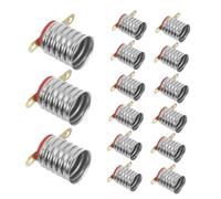 NUOBESTY 20 Pezzi Portalampada Mini E10 in Rame per Esperimenti di Circuito Fisico, Base Vite Piccola per Lampadine Led, Design Compatto e Applicazione Versatile per Studenti