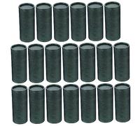 NUOBESTY 20 Pezzi Scatole Cilindriche in Carta Kraft Con Coperchio Per Bottiglie Di Olio Essenziale, Tè, Incenso E Piccoli Regali, Contenitori Leggeri E Ermetici Per Pacchi Regalo