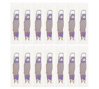 NUOBESTY 200 Pezzi Buste Porta Bacchette in Carta Kraft Laminata Custodie Resistenti per Posate Sacchetti per Bacchette e Cucchiai per Ristoranti Giapponesi e Coreani con Motivo Bandiera