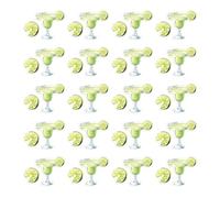 NUOBESTY 200 Pezzi Confetti a Forma di Bicchiere Margarita, Carta, Verde | Decorazioni per Addio al Nubilato e Feste, Uso Versatile, Quantità Abbondante, Stile Unico