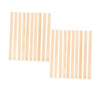 NUOBESTY 20pezzi Guida per Mattarello in Legno Strumenti per Misurare Spessore Argilla Attrezzatura per Ceramica Utensili per Intagliare e Rifinire
