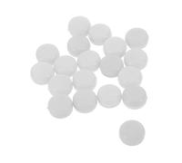 NUOBESTY 20pezzi Palline Sonaglio in Plastica Bianca Inserti per Sonaglio per Ragazzo Ragazza Ragazza e Bambole Accessori per Giocattoli Rumorosi Soluzioni Rapide per Riparare e Sostituire