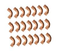 NUOBESTY 20pezzi Raccordo Gomito Da Gradi in Rame Saldato Raccordo Idraulico Connettore Per Aria Condizionata Giunto Applicazione Versatile in Tubazioni Rame