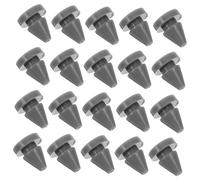 NUOBESTY 20pezzi Tappi in Silicone Per Protezione Pareti Fermaporta Paraurti Anticollisione Cuscinetti Ammortizzanti Antirumore Tampone Dietro Porta Mobile Per Armadietti