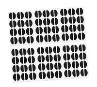 NUOBESTY 24paia Silicone Nose Pads for Glasses Self-adhesive Non- Eyewear Accessories for Eyeglasses Sunglasses and Spectacles Total Easy to Apply and Increase Comfort