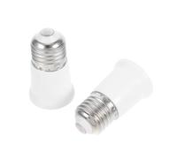 NUOBESTY 2pezzi Adattatore Portalampada Prolunga Estensione Vite Lampadina Compatibile Con Lampade Sospese Da Tavolo e Applique Design Resistente e Versatile