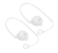 NUOBESTY 2pezzi Catena Per Penne Fisse Portapenne Organizzatore Sicuro Per Ufficio e Reception Base in Silicone Guinzaglio Resistente Per Protezione Caduta