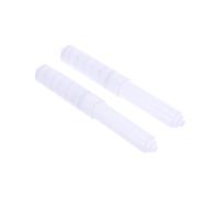 NUOBESTY 2pezzi Porta di Carta Igienica in Plastica Asta Porta Flessibile Rullo Molla Accessori per WC Inserto per Carta Igienica Portarotolo da Viaggio