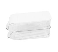 NUOBESTY 2pezzi Porta Uova Per Frigorifero Organizer Impilabile Contenitore Conservazione Uova Cucina Vassoio Portauova Laterale Frigorifero
